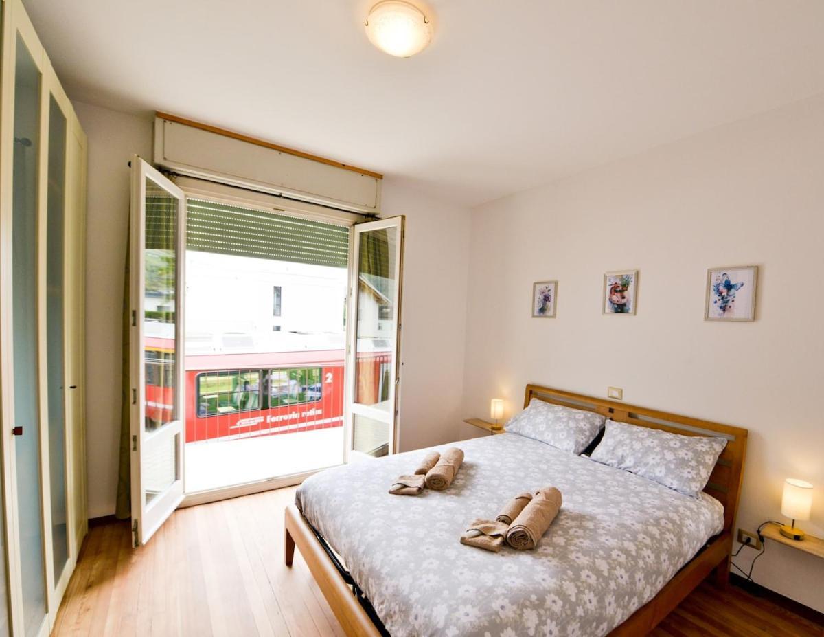 Alp Gruem Apartment - 8 Min Walk To Bernina Express Tirano Eksteriør bilde